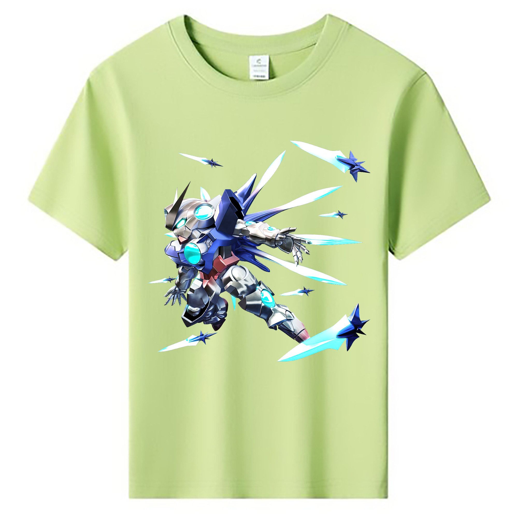 （画像用） 機動戦士ガンダム Mobile Suit Gundam 綿100％キッズTシャツ（フロントプリント）
